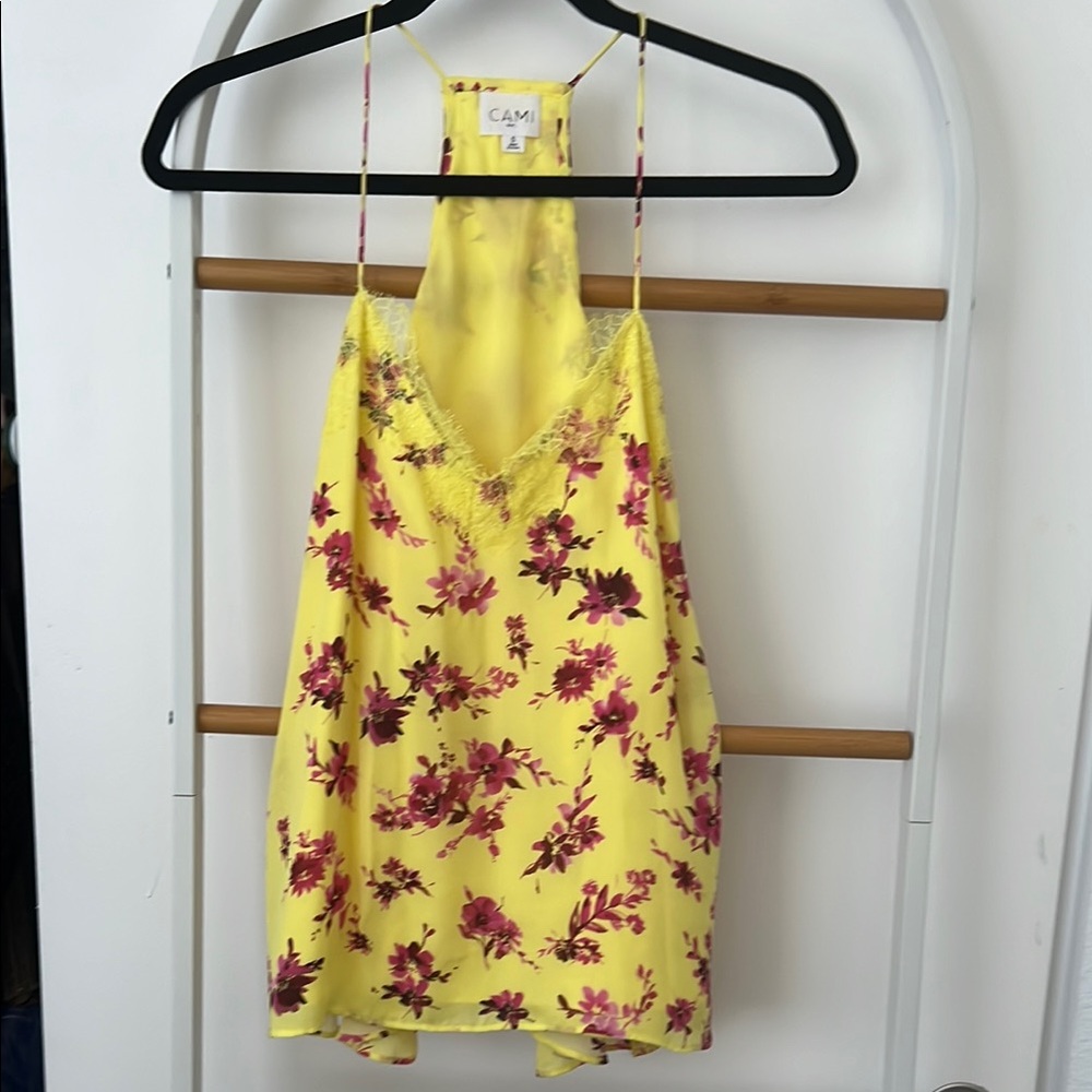 Cami NYC Yellow and Pink Floral Camisole